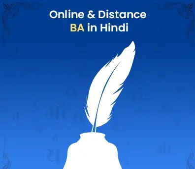 Online & Distance BA Hindi