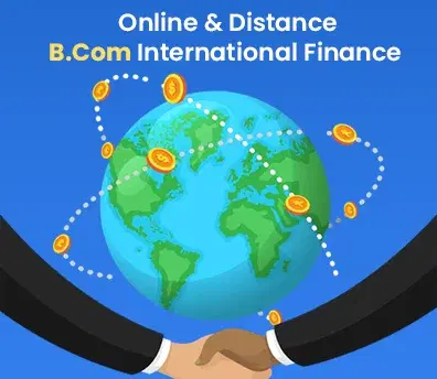 Online and distance B. Com in Accounting and finance