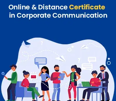 Online and Distance Certificate in Corporate Communications