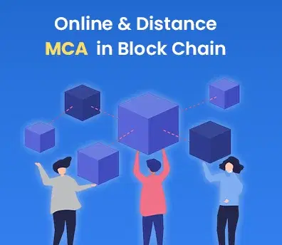 Online and distance MCA in Blockchain
