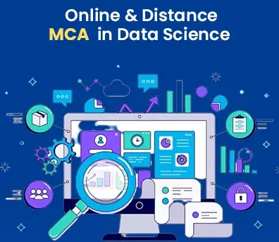 Online and distance MCA in Data Science
