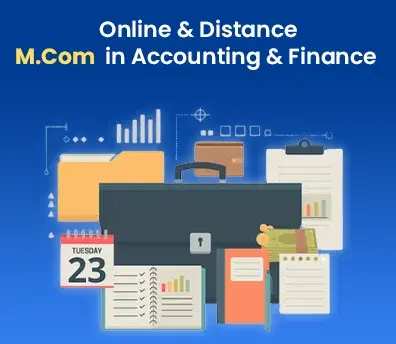 Online and distance M.com in Accounting and Finance