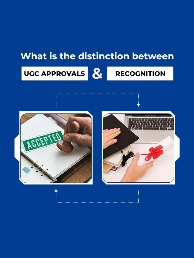 What is the difference between UGC Approved and UGC Recognized?